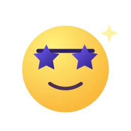 Cool Spark: Sparkles combined with Cool face